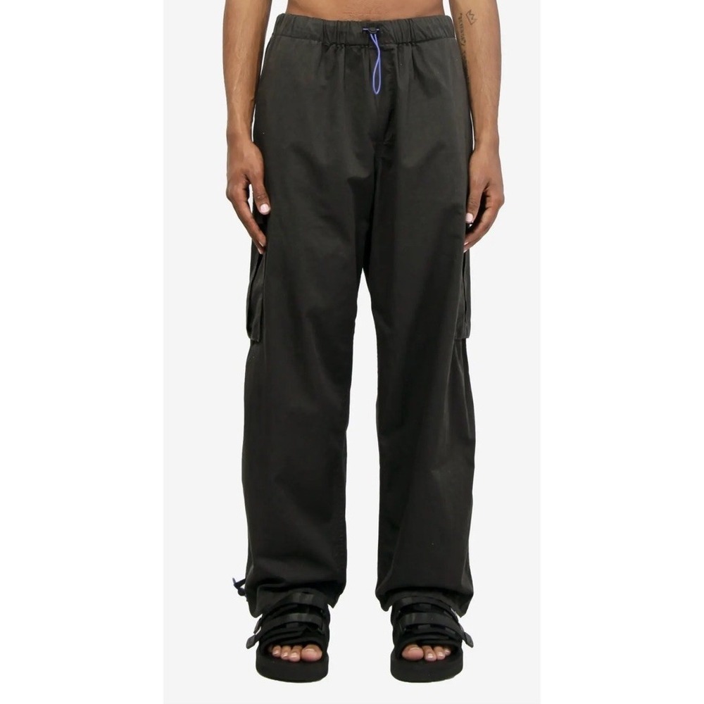 Brain Dead Ripstop Flight Pants Black 100% Cotton Size Large MSRP $ 195 EUC